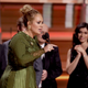 Adele accepts the award for album of the year for "25" at the 59th annual Grammy Awards on Sunday, Feb. 12, 2017, in Los Angeles. (Photo by Matt Sayles/Invision/AP)